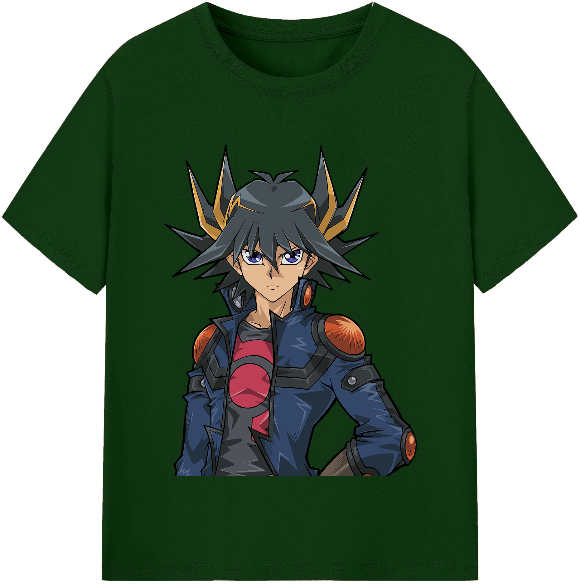 （画像用） 遊☆戯☆王 Yu-Gi-Oh! 綿100％半袖Tシャツ（フロントプリント）